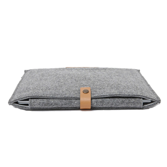 Woolen Envelope Cover Case For MacBook Air GY Grey