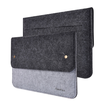 Under 13 inch Protective Laptop Bag Ultra Notebook Tablet PC Bag Case Cover Handbag Grey