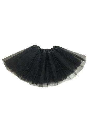 Girls Kids Tutu Party Ballet Dance Wear Dress Skirt Pettiskirt Costume Black