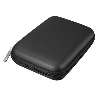 Multifunctional Portable 2.5&quot; HDD Carry Case Shockproof External Hard Drive Bags(Black)&quot;