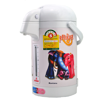 MITSUMARU กระติกไฟฟ้า รุ่น AP-225 ลายก้านกล้วย
