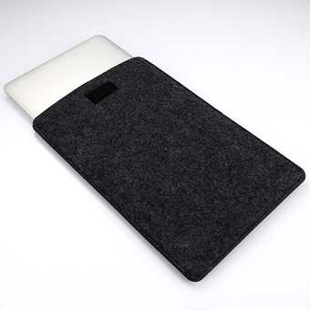 Vertical Fashion Design Multifunction Case Laptop Bag For Apple Macbook 11.6 (Black)