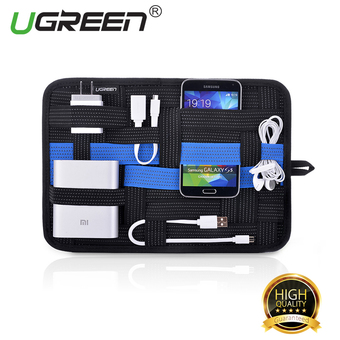 UGREEN Electronics Organizer with Tablet Pocket for Cosmetic/Digital Accessories - 280*209mm
