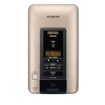 HITACHI ELECTRIC SHOWER เครื่องทำน้ำอุ่น รุ่นดิจิทัล (Digital Series) 3500 W รุ่น HES-35VDS