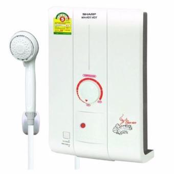 SHARP เครื่องทำน้ำอุ่น อัตโนมัติ รุ่น WH-HOT HOT 4,500 วัตต์ (สีขาวขุ่น)