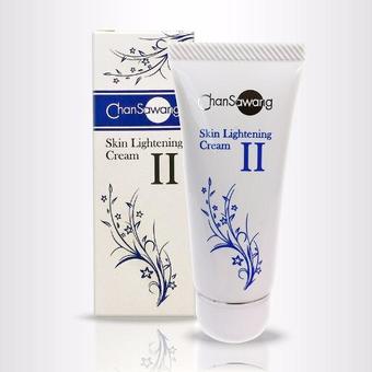 Chansawang ครีมทาฝ้าสุตร II (Skin Lightening Cream) จันทร์สว่าง 18 กรัม จำนวน 1 กล่อง