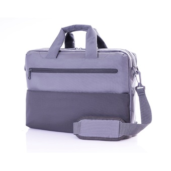 AMERICAN TOURISTER กระเป๋าใส่โน๊ตบุค รุ่น BRIXTON SIZE M สี GREY/BLACK