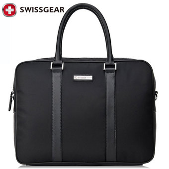 New Brand SWISSGEAR Waterproof 14&quot; Laptop Portable Nylon bag Men and Women Laptop Messenger Business Bag JDB57 - Intl&quot;