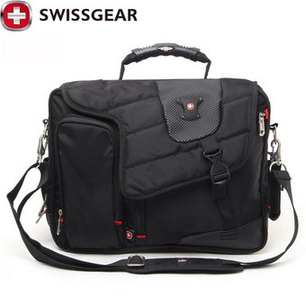 New Brand SWISSGEAR Waterproof 15&quot; Laptop Portable Polyester bag Men and Women Laptop Messenger Business Bag JDB62 - Intl&quot;