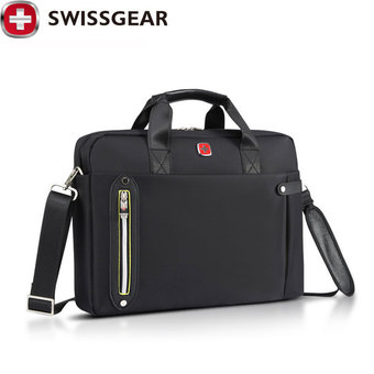 New Brand SWISSGEAR Waterproof 15&quot; Laptop Portable Nylon bag Men and Women Laptop Messenger Business Bag JDB68 - Intl&quot;