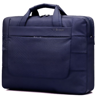 Brinch Brand 15.6 inch Men Women Notebook Computer Laptop Bag for Lenovo Dell Acer Asus Samsung Briefcase Shoulder Messenger Bag (Blue) (Intl)