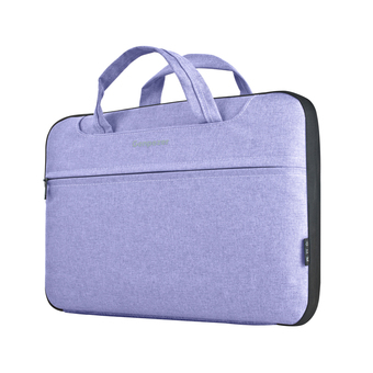 Genpezer 14 Inch Shockproof Waterproof Computer Shoulder Bag Pack Laptop/Notebook/Tablets/MacBook Messenger Bag Carry Case for Men Women,Portable Package (Purple) - Intl