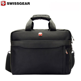 New Brand SWISSGEAR Waterproof 14&quot; Laptop Portable Nylon bag Men and Women Laptop Messenger Business Bag JDB69 - Intl&quot;