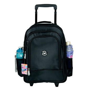 Wheal กระเป๋าเป้มีล้อลาก สะพายหลังกระเป๋านักเรียน 16 นิ้ว รุ่น 47916 (Black)