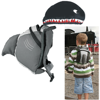 Animal Daypack Parent Safety Rein Strap Anti Wandered Off Lost Small Backpack Bag for Kids Children Shark Style