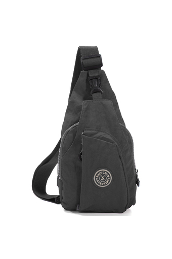 Chest Bag Handbag Nylon Diagonal Package Shoulder grey