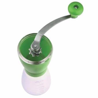 เครื่องบดกาแฟ มือหมุนสีเขียว ขนาด 60 กรัม(Green)