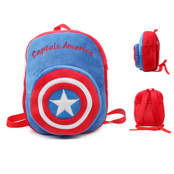 Cartoon Kindergarten Kids Backpack-American Captain