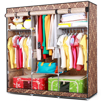 HOUSE BRAND ตู้เสื้อผ้า พร้อมผ้าคลุม 3 บล็อค (Luxury Classic)