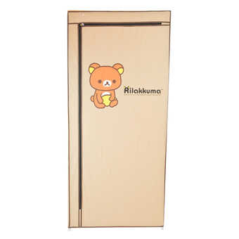 ตู้เสื้อผ้า RM-501 Rilakkuma - สีน้ำตาล