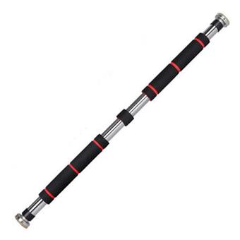 HomeFitTools บาร์ดึงข้อ ขนาด 80-130 ซม. - Black/Red