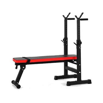 Homefittools Barbell Rack ม้านั่งบาร์เบล รุ่น MB-2 (สีดำ)(MB-2 ม้านั่งบาร์เบล)