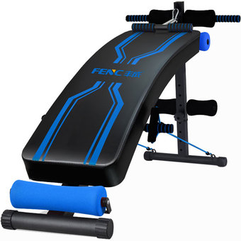 Bodygrand ม้านั่ง Sit up เก้าอี้ซิทอัพ ม้าซิทอัพ เบาะซิทอัพ Sit Up Bench รุ่น Fencer (สีฟ้า)