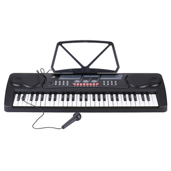 54 Keys Multifunctional Digital Electronic Music Keyboard ElectricPiano Organ with Sheet Music Holder Microphone - Intl - Intl