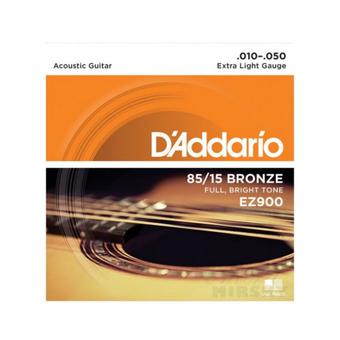 D&Addario สายชุดกีตาร์โปร่ง รุ่น EZ900 010 -050