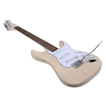 ST Style Electric Guitar Basswood Body Maple Neck Rosewood Fingerboard DIY Kit Set