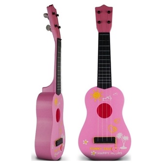 Child Guitar Ukulele (Pink)
