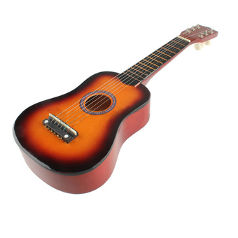 Acoustic Guitar with Pick Beginners Musical Instrument 21 Inch 6 String