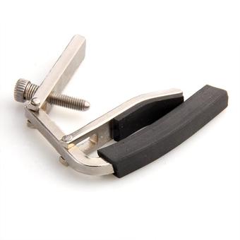 Silver Trigger Style Capo Clamp for Acoustic Electric Guitar