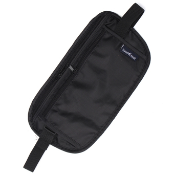 Waterproof Lightweight Thin Fold Pocket Casual Waist black
