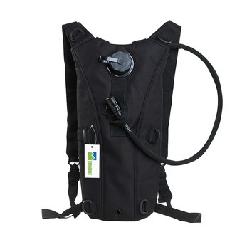 2.5L Hydration Pack Water Backpack Bladder Bag (Black)