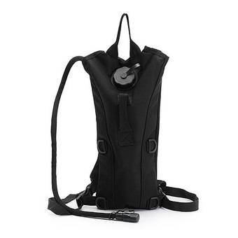 5L Waterproof Tactical Military Backpack Hydration Bladder Water Bag Pouch for Outdoor Hiking Climbing Black