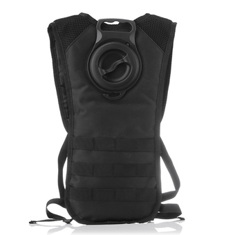 Outdoor Sport Tactical Hydration Backpack with 2.5L Water Bladder Hydration Packs(Black)