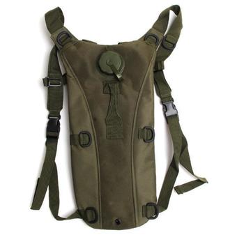 LALANG Outdoor Hiking Tactical Military Backpack Bottle Bags Army Green