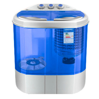 GetZhop เครื่องซักผ้าฝาบน Washing Machine แบบ 2 ถัง ขนาด 4 Kg. รุ่น XPB40-1288S - (สีฟ้า)