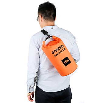 Enkeeo AK10 Waterproof 10L Dry Bag (Orange)