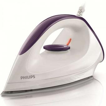 Philips เตารีดแห้ง GC160 (สีขาว-ม่วง)