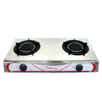 ANATA เตาแก๊ส สแตนเลส หัวอินฟราเรดคู่ รุ่น S-2220