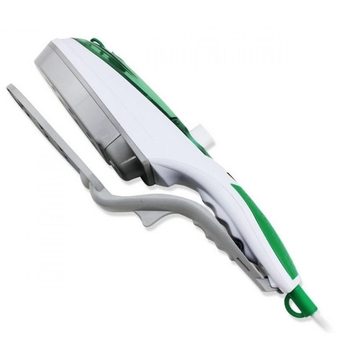 BEST HS stream iron brush เตารีดไอน้ำพกพา 1000 วัตต์ (สีเขียว)