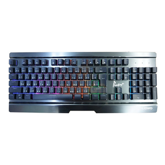 Nubwo Phantom Plus Gaming Keyboard Semi Mechanical Blue Switch รุ่น NK-55 - (สีเทา)