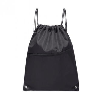 Polyester Nylon Pack Drawstring Storage Bag Hiking Cycling Backpack Sports Backpack Leisure Bag