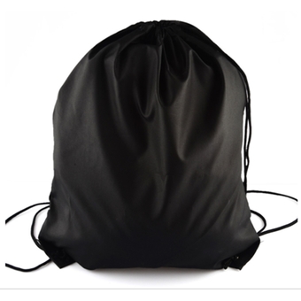 Outdoor Sports Polyester Drawstring Backpack Bag