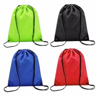 4pcs Swimming Bags Drawstring Beach Bag Sport Gym Waterproof Backpack Swim Dance Hot Selling