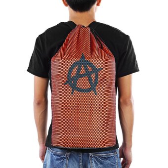 2016 Fashion Unisex Water Resistant Mesh Backpack Beach Bag Outdoor Sport Gym Drawstring Swim Bags - Intl