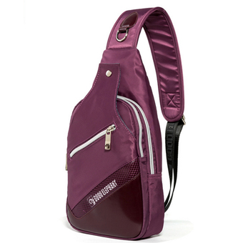 JustCreat Casual Waterproof Sports Diagonal Packet(Purple)