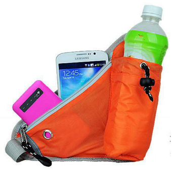 กระเป๋าใส่ขวดน้ำเก็บความเย็น สีส้ม รุ่น Sport pocket